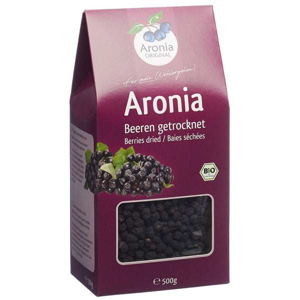 ARONIA ORIGINAL Bio Aroniabeeren getrocknet 500 g