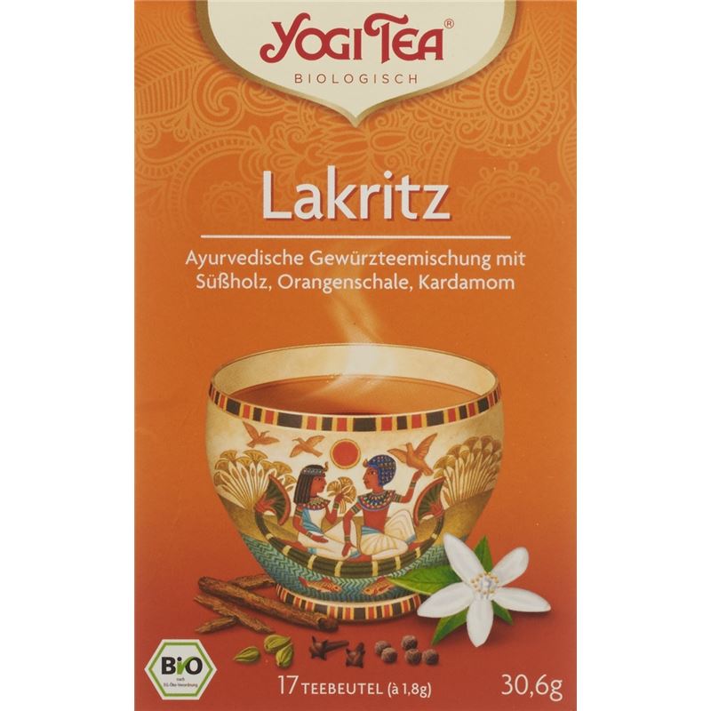 YOGI TEA Lakritz Egyptian Spice 17 Btl 1.8 g