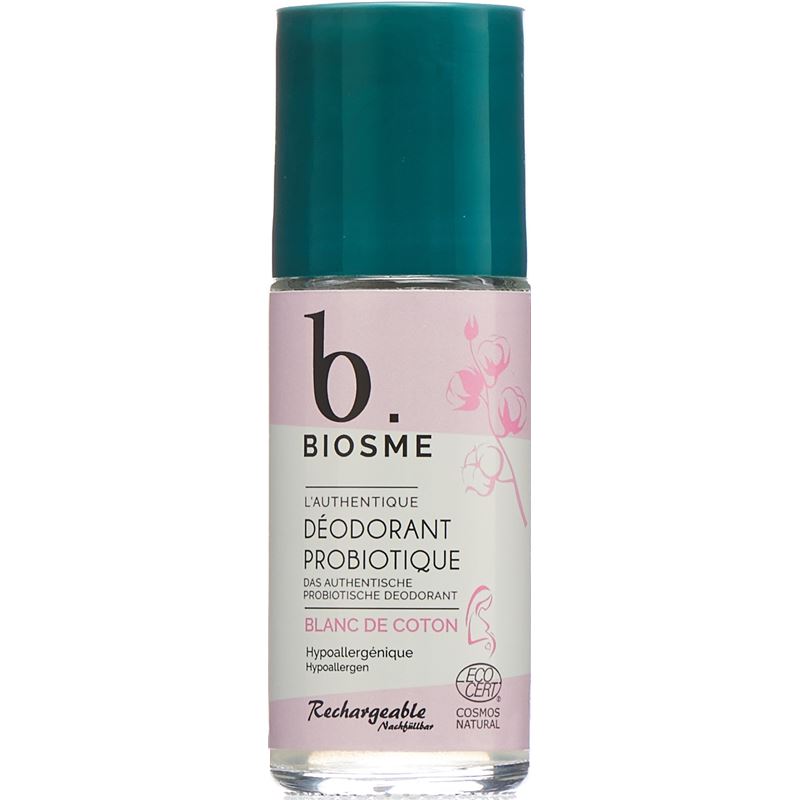 BIOSME Deo probiotisch Roll-on Blanc coton 50 ml