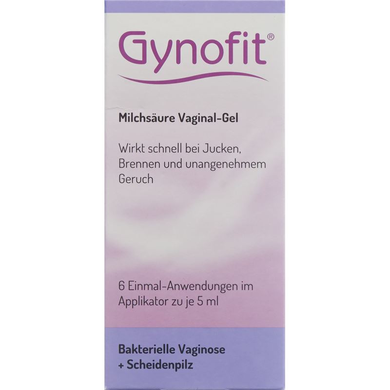 GYNOFIT Milchsäure-Gel Vaginalgel 6 x 5 ml