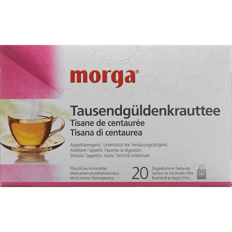 MORGA Tausendgüldenkrauttee Btl 20 Stk