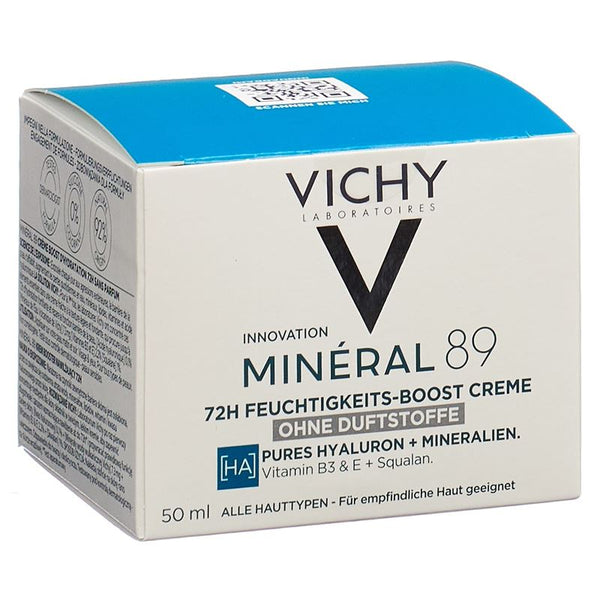 VICHY Minéral 89 Creme reichhaltig ohne Parf 50 ml