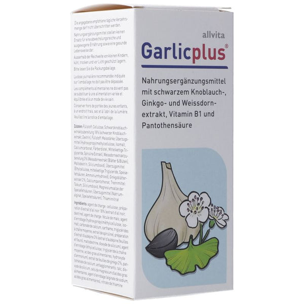 ALLVITA Garlic plus Filmtabl Fl 180 Stk