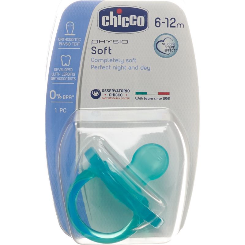 CHICCO Phys Beruh Sauger GOMMO BL me Si 6-16m DF