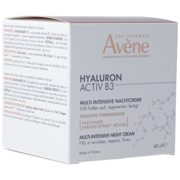 AVENE Hyaluron Activ B3 Nachtcreme Fl 40 ml