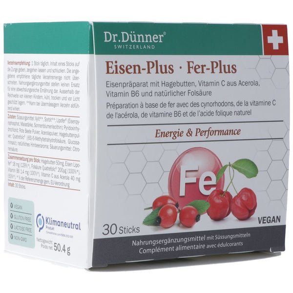 DÜNNER Eisen-Plus Stick 30 Stk