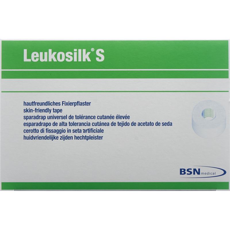 LEUKOSILK S Heftpflaster 9.2mx1.25cm weiss 24 Stk