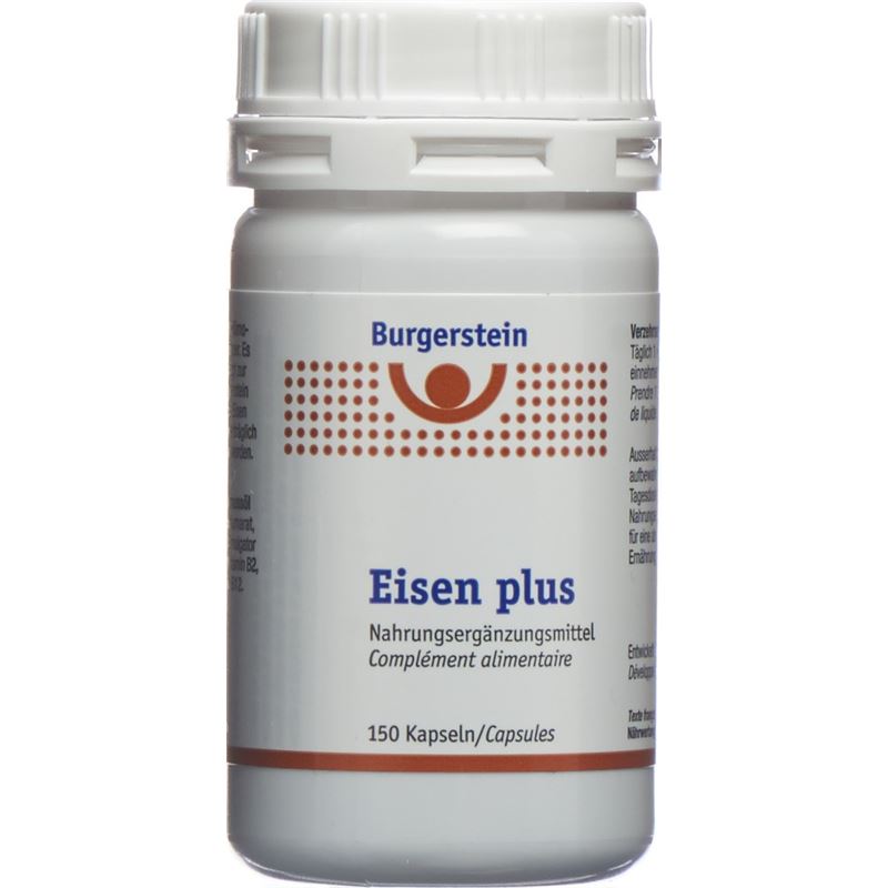 BURGERSTEIN Eisen plus Weichkaps Ds 150 Stk