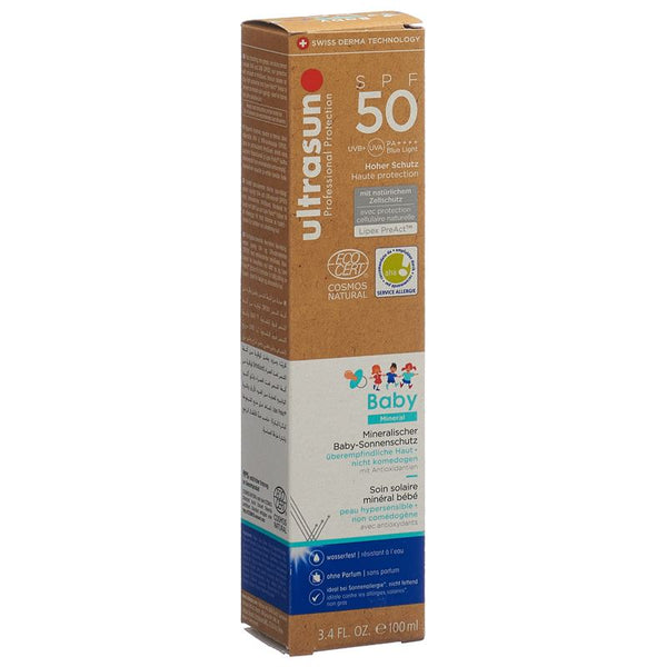 ULTRASUN Baby Mineral SPF50 Tb 100 ml