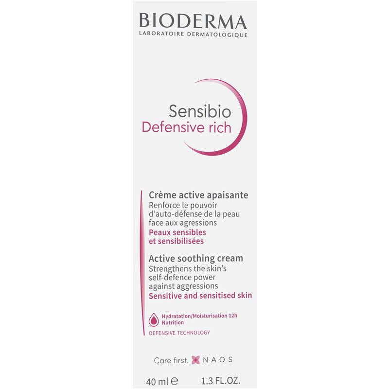 BIODERMA Sensibio Defensive Rich Tb 40 ml