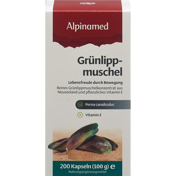 ALPINAMED Grünlippmuschel Kaps 400 mg 200 Stk