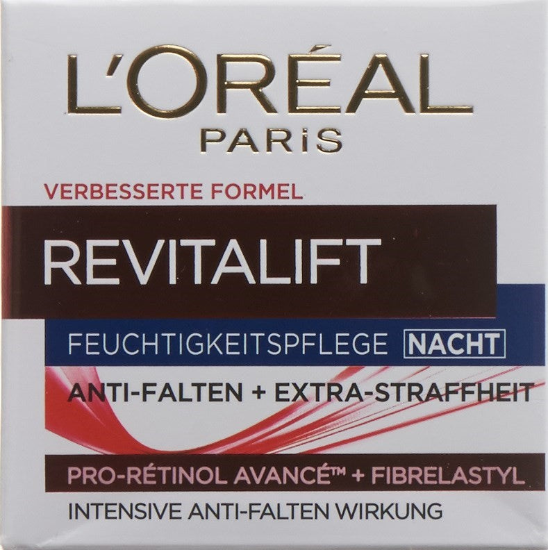 L'OREAL PARIS Revitalift Nachtcreme Topf 50 ml