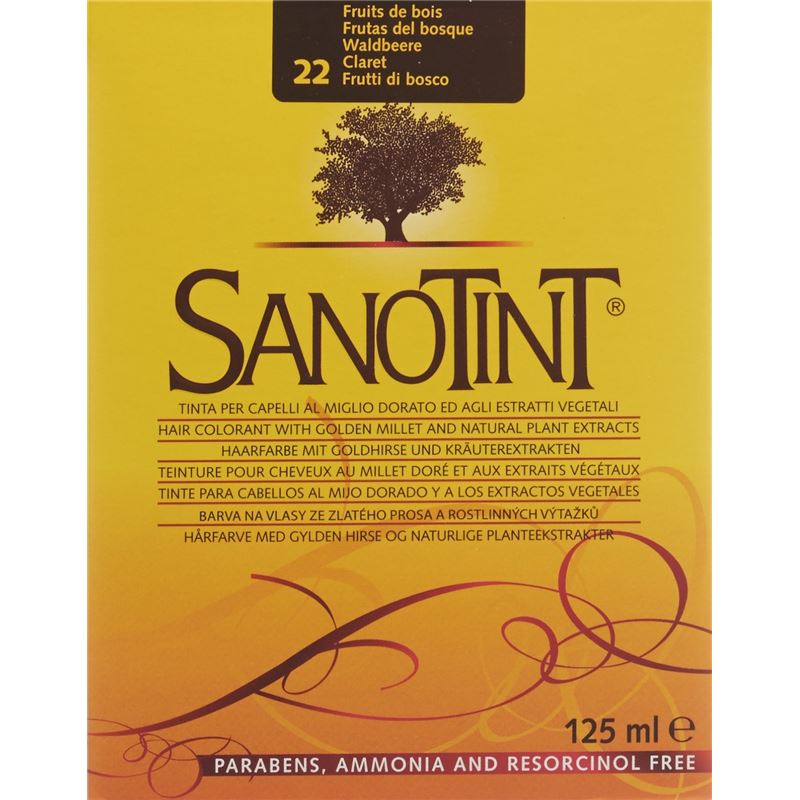 SANOTINT Haarfarbe 22 waldbeere