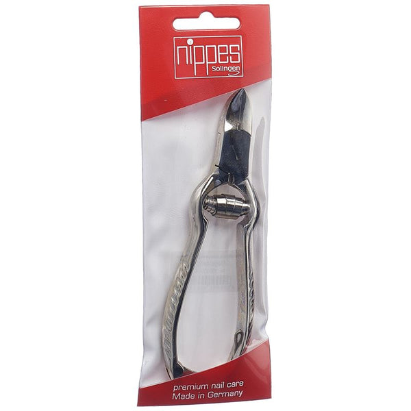 NIPPES Fussnagelzange 13cm mit Feder vernickelt