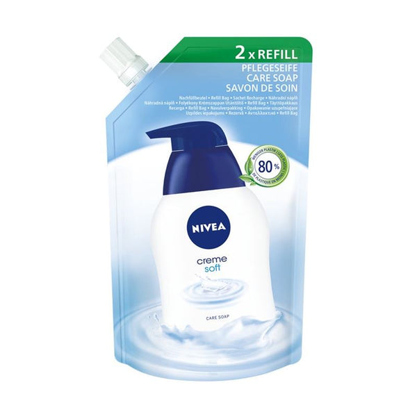 NIVEA Pflegeseife Creme Soft refill 500 ml