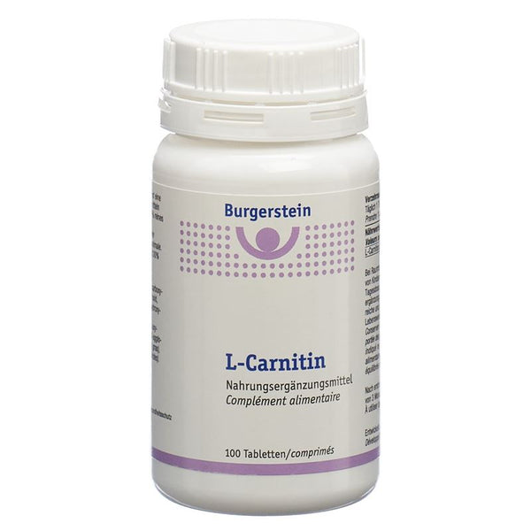 BURGERSTEIN L-Carnitin Tabl Ds 100 Stk