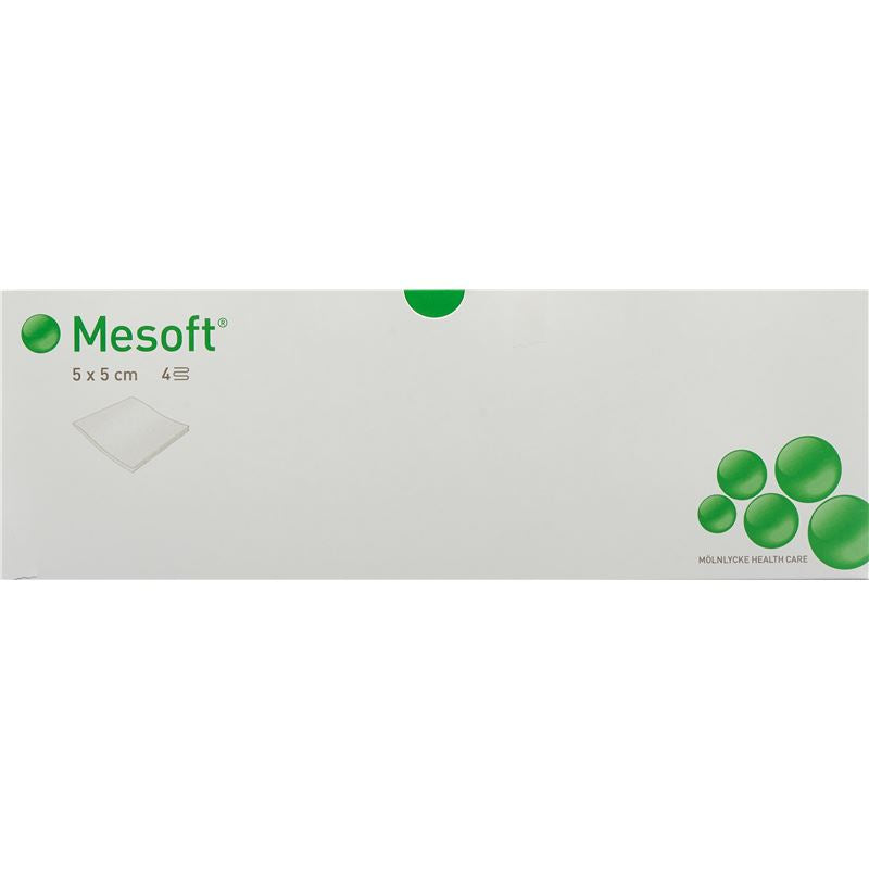 MESOFT NW Vlieskompr 5x5cm st 30 Btl 5 Stk