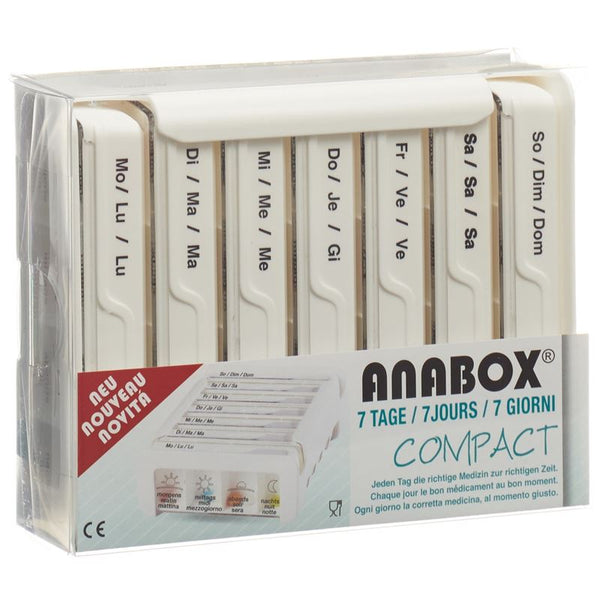ANABOX Compact 7 Tage D/F/I weiss