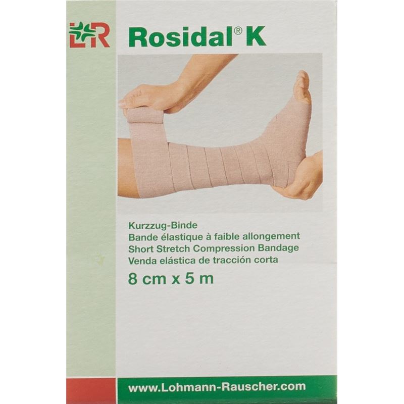 ROSIDAL K Kurzzug-Binde 8cmx5m