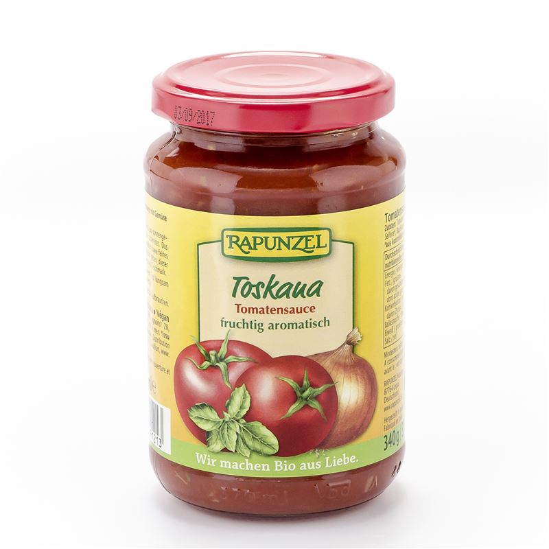 RAPUNZEL Tomatensauce Toskana Glas 340 g