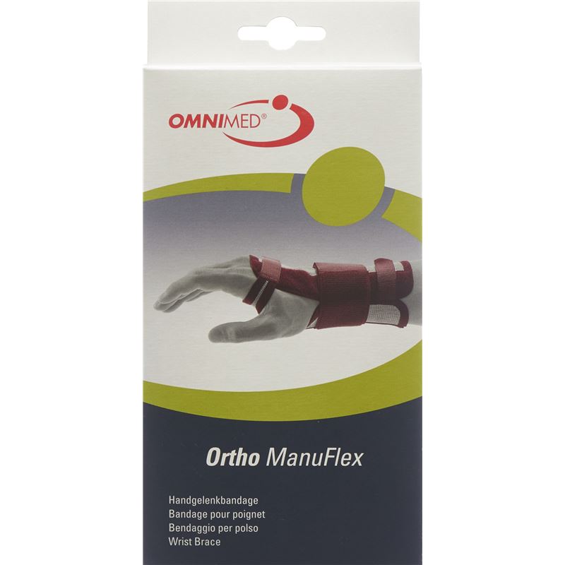 OMNIMED Ortho Manu Flex Handgelenk M 16cm li gr/bo