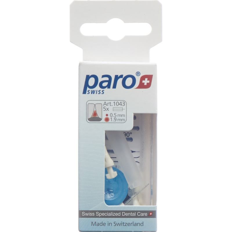 PARO Isola F 1.9mm xxx-fein weiss zyl 5 Stk