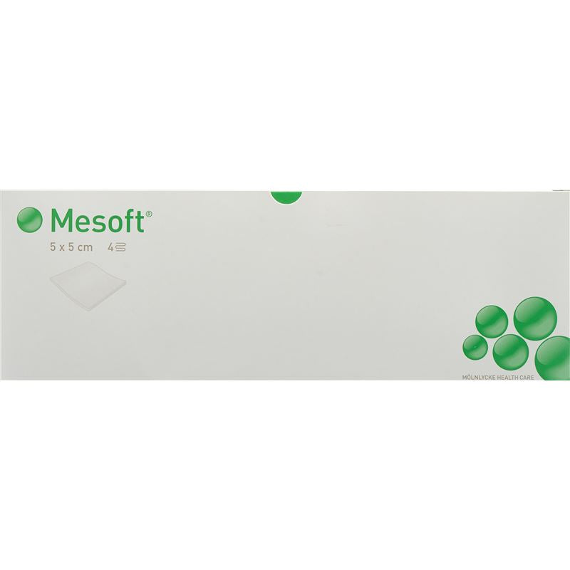 MESOFT NW Vlieskompr 5x5cm st 75 Btl 2 Stk