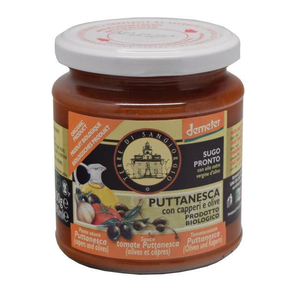 TERRE DI SANGIORGIO Puttanesca Demeter 300 g