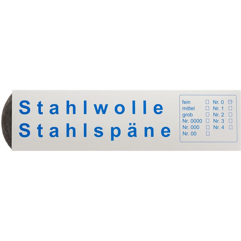 STAHLWOLLE 0 fein 250 g