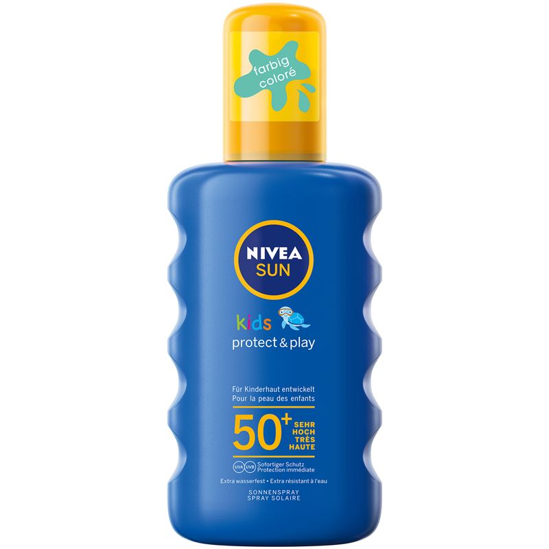 NIVEA Sun Kids Sonnenspray Wasserfe LSF50+ 200 ml