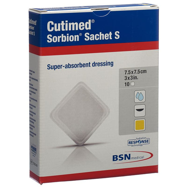 CUTIMED Sorbion Sachet S 7.5x7.5cm 10 Stk