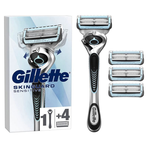 GILLETTE SkinGuard Sens Kling Flex 4Stk+Handst (n)