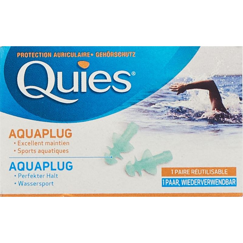 QUIES AQUAPLUG Wassergehörschutz 2 Stk