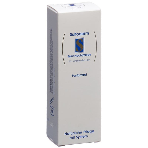 SULFODERM S Teint Nachtpflege Tb 40 ml