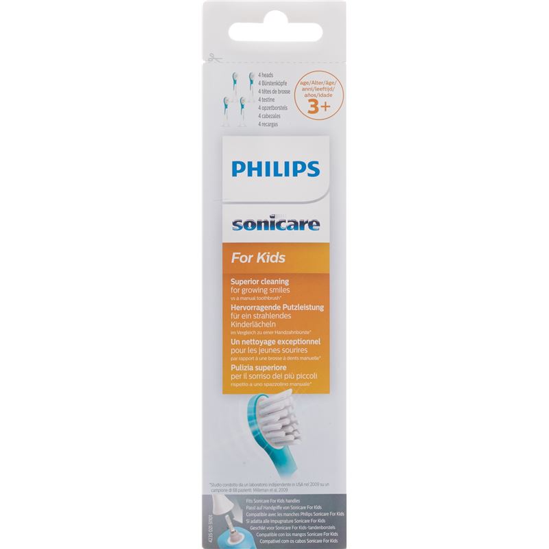 PHILIPS Sonicare Ersatzbür Kids HX6034/33 4J 4 Stk