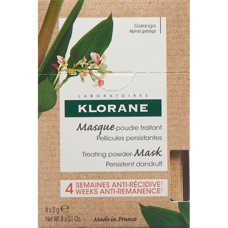 KLORANE Galanga Pulvermaske 8 Btl 3 g