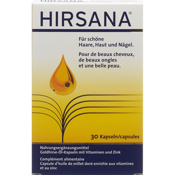 HIRSANA Goldhirse-Öl-Kapseln 30 Stk