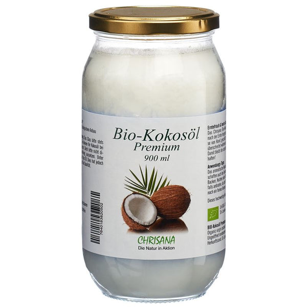 CHRISANA Kokosöl Bio Glas 900 ml