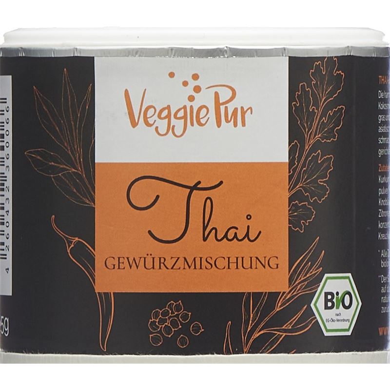 VEGGIEPUR Thai Gewürzmischung Bio Ds 65 g