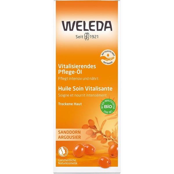 WELEDA Pflege-Öl vitalisierend Sanddorn 100 ml