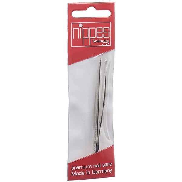 NIPPES Pinzette 8cm spitz vernickelt