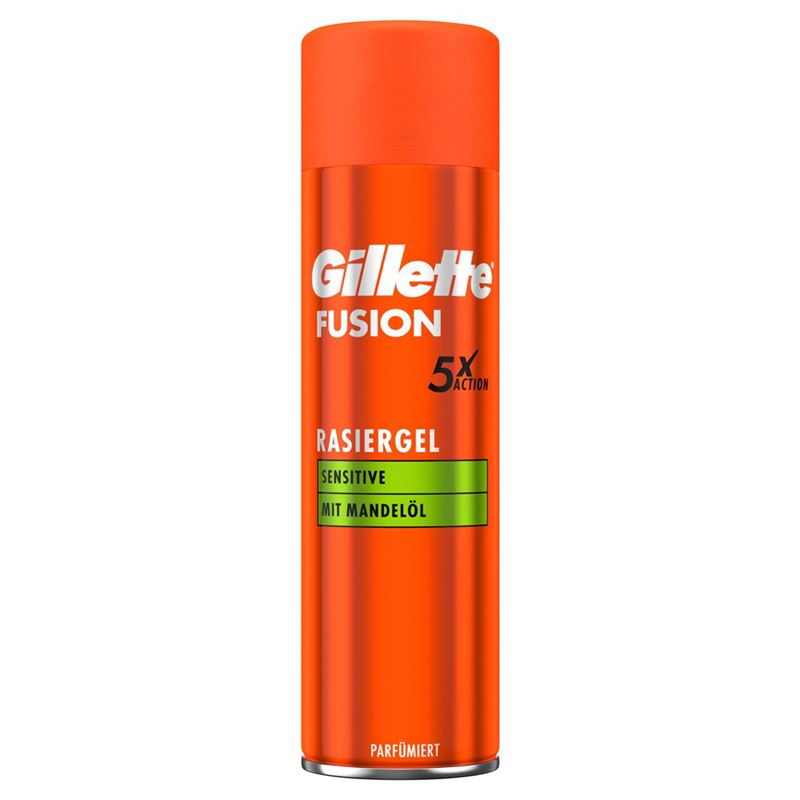 GILLETTE Fusion5 Sensitive Rasiergel 200 ml