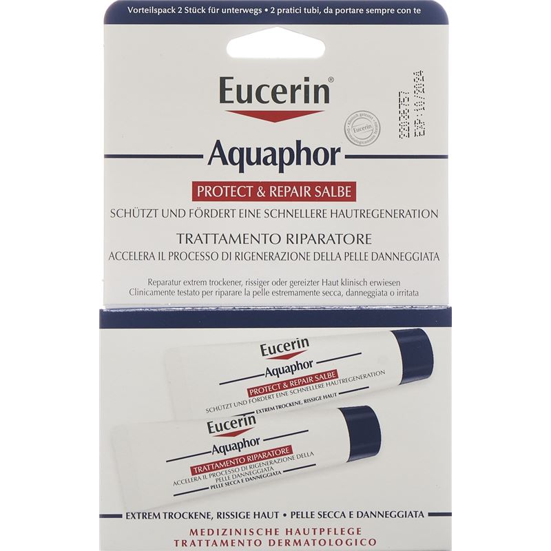 EUCERIN Aquaphor Schutz- & Pflegesalbe 2 Tb 10 ml