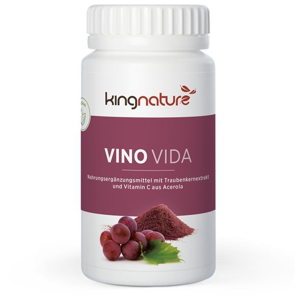 KINGNATURE Vino Vida Kaps 305 mg Ds 90 Stk