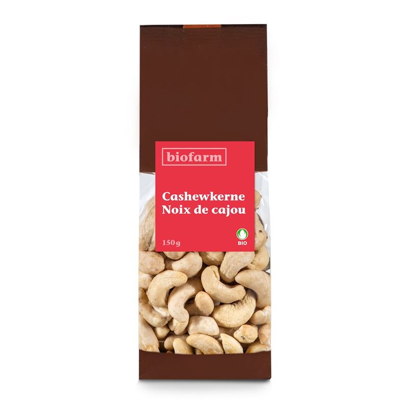 BIOFARM Cashewkerne Bio Btl 150 g