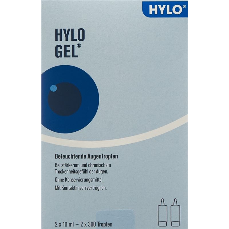 HYLO GEL Gtt Opht 0.2 % 2 x 10 ml