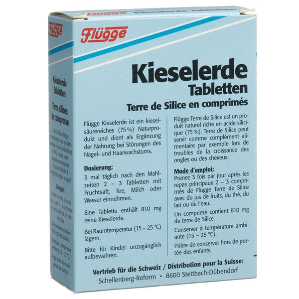 FLÜGGE Kieselerde Tabl 120 Stk