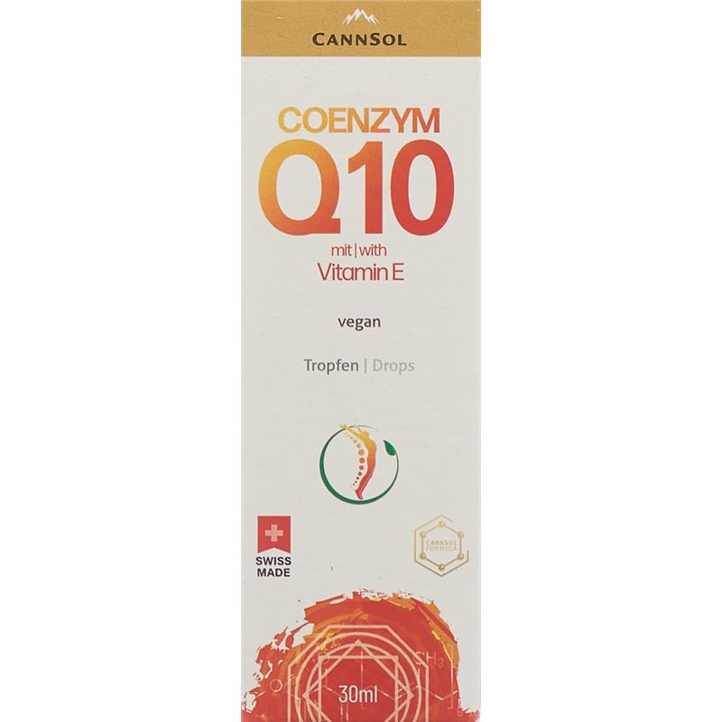 CANNSOL Coenzym Q10 Vit E wasserlös Pip Fl 30 ml