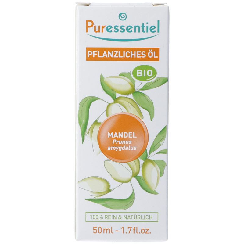 PURESSENTIEL Pflanzenöl Mandel Bio 50 ml