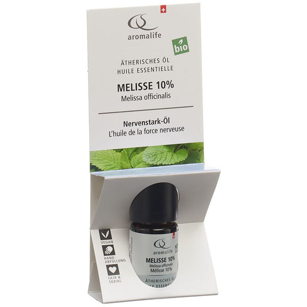 AROMALIFE TOP Melisse Äth/Öl 10 % BIO 5 ml